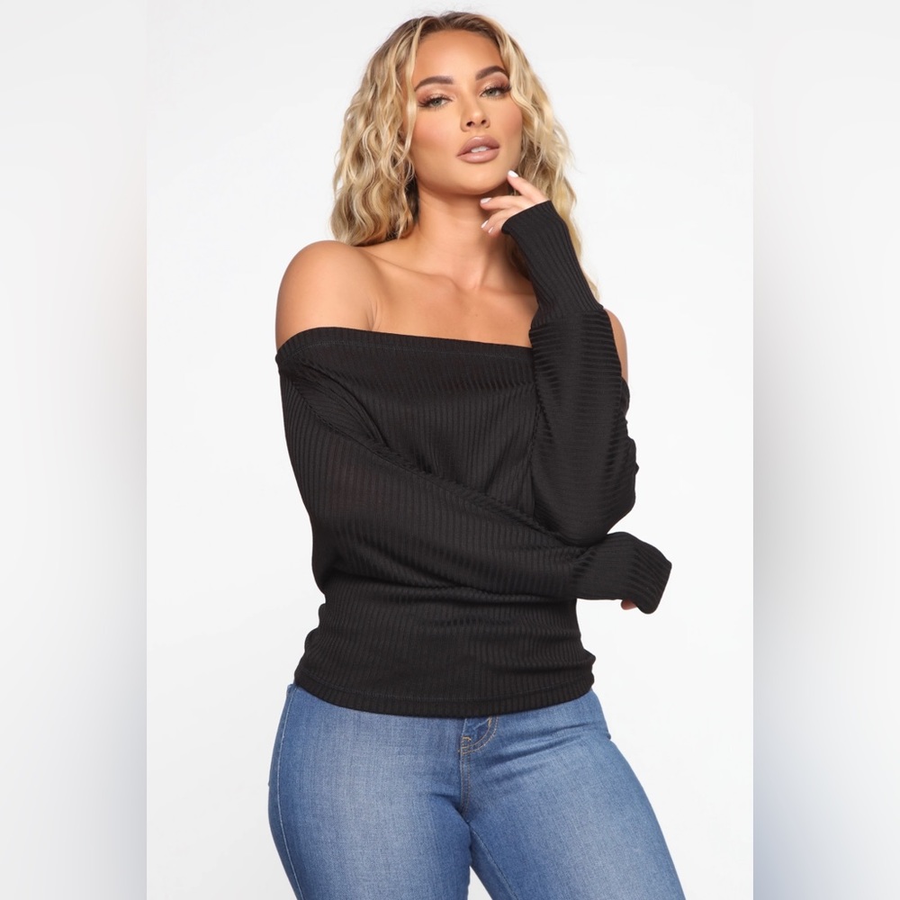 Fashion Nova: Off With His Head Ribbed Top - Black,  Heathered Grey, & Wine NWOT